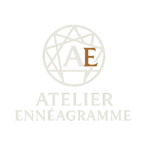 Atelier Ennéagramme – Logo blanc